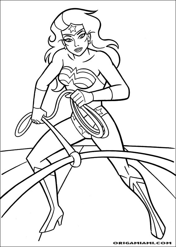 Wonder Woman coloring page (24)