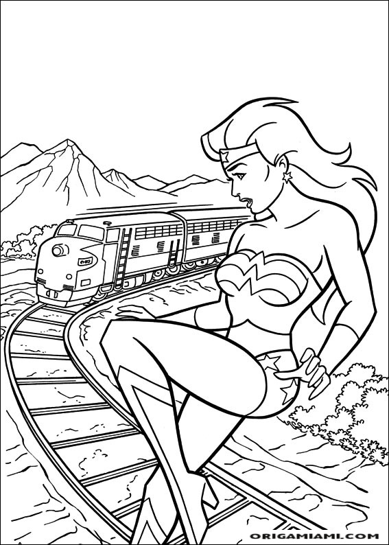 Wonder Woman coloring page (26)