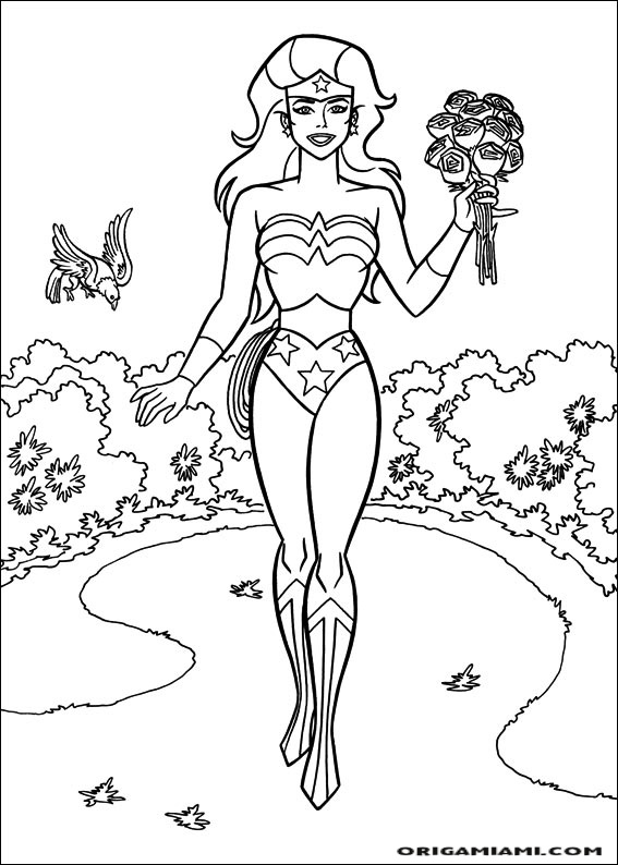 Wonder Woman coloring page (27)