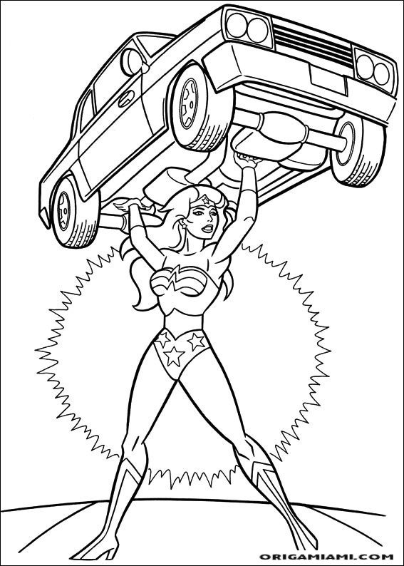 Wonder Woman coloring page (28)