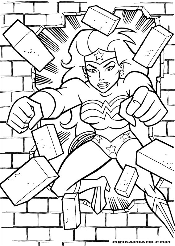 Wonder Woman coloring page (29)