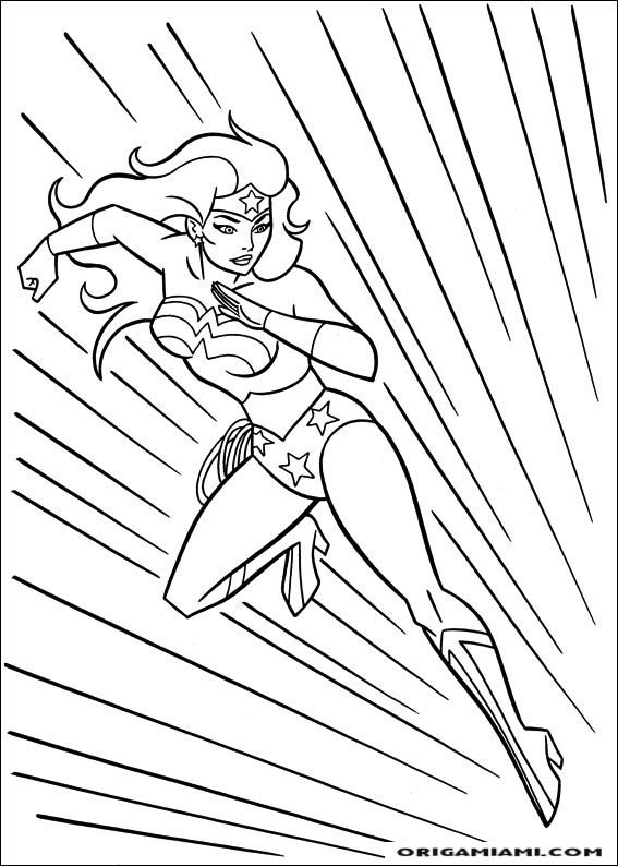 Wonder Woman coloring page (31)