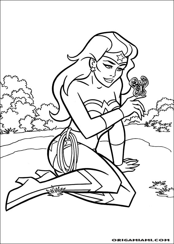 Wonder Woman coloring page (34)