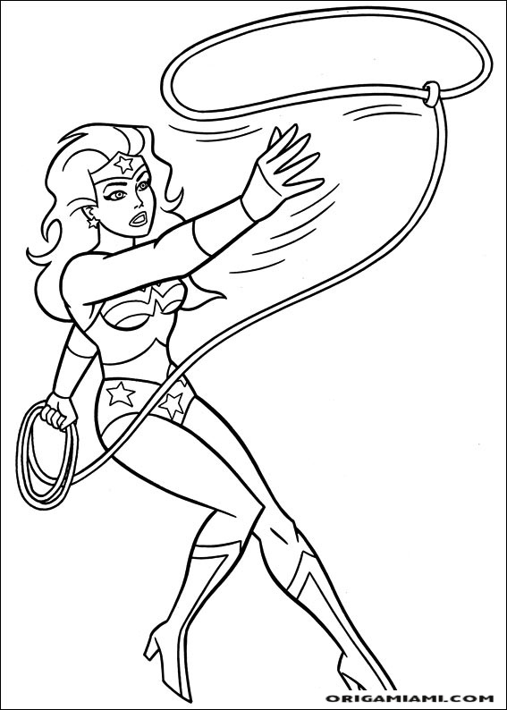 Wonder Woman coloring page (36)