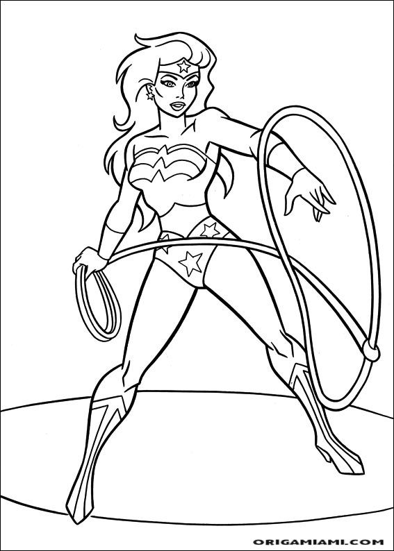 Wonder Woman coloring page (37)