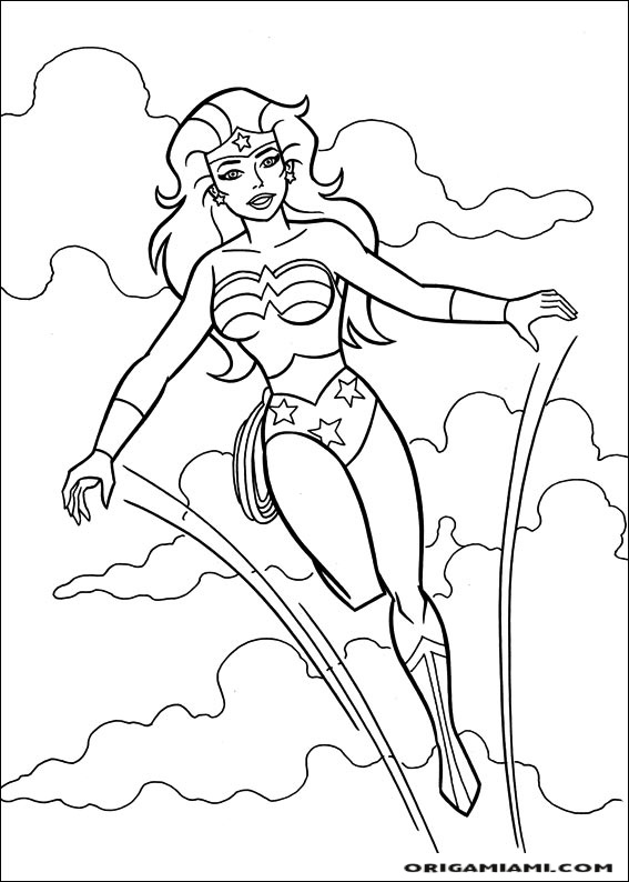 Wonder Woman coloring page (39)