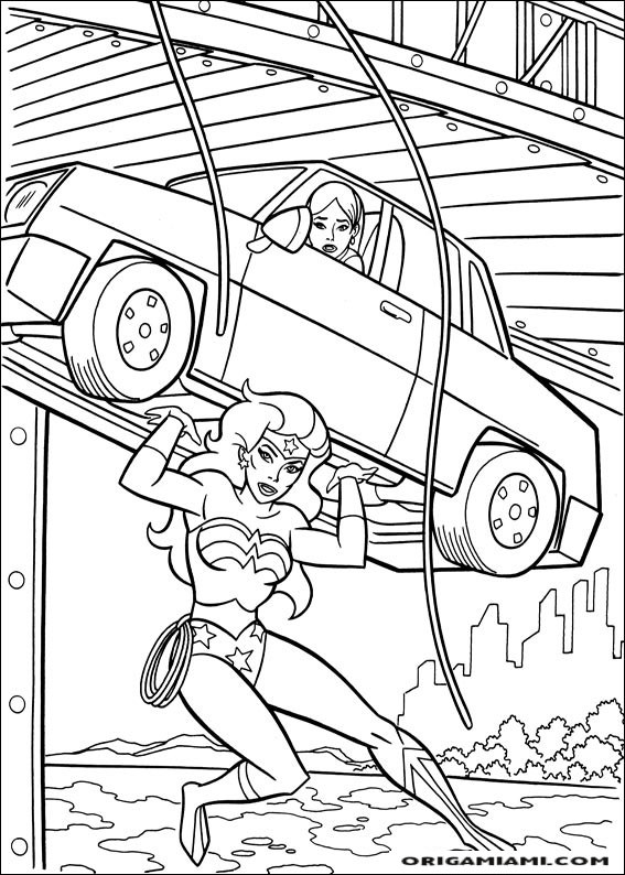 Wonder Woman coloring page (40)