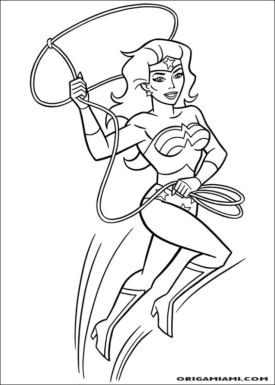 Wonder Woman coloring page (41)