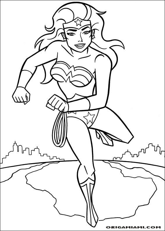 Wonder Woman coloring page (44)