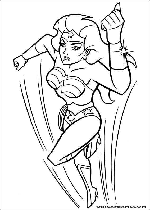 Wonder Woman coloring page (47)