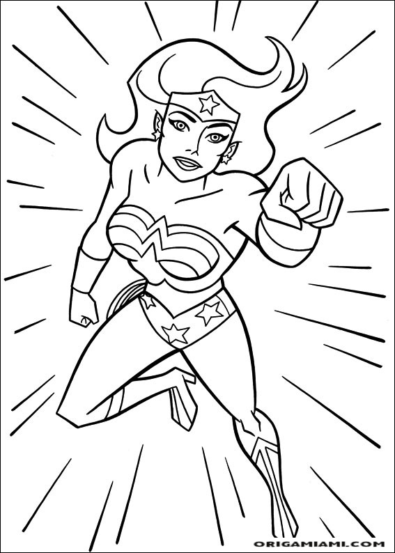 Wonder Woman coloring page (49)