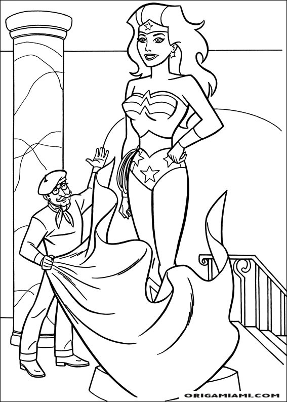 Wonder Woman coloring page (51)