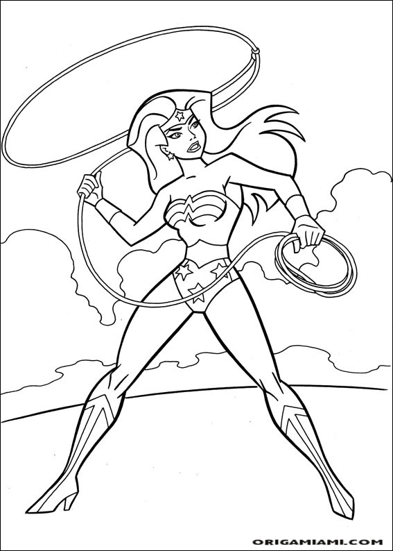 Wonder Woman coloring page (52)