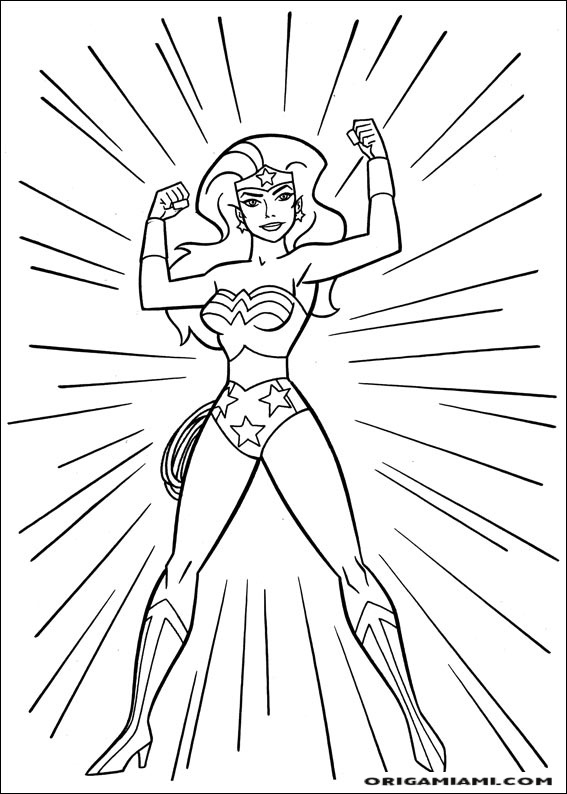 Wonder Woman coloring page (53)