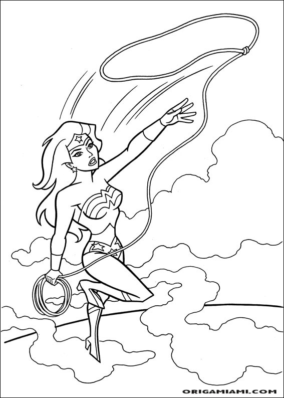 Wonder Woman coloring page (54)