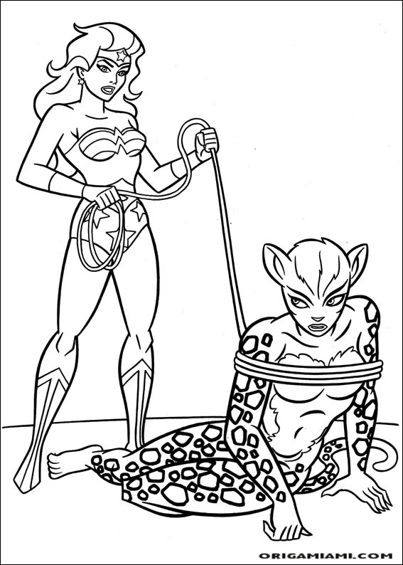 Wonder Woman coloring page (55)