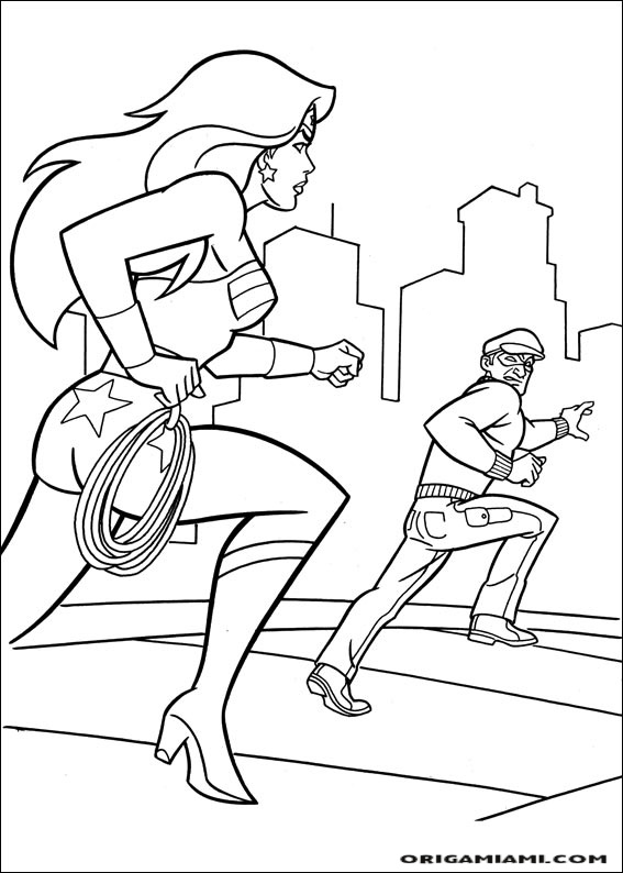 Wonder Woman coloring page (56)