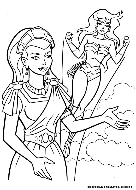 Wonder Woman coloring page (57)