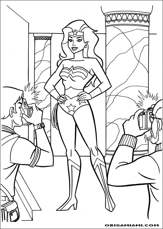 Wonder Woman coloring page (58)