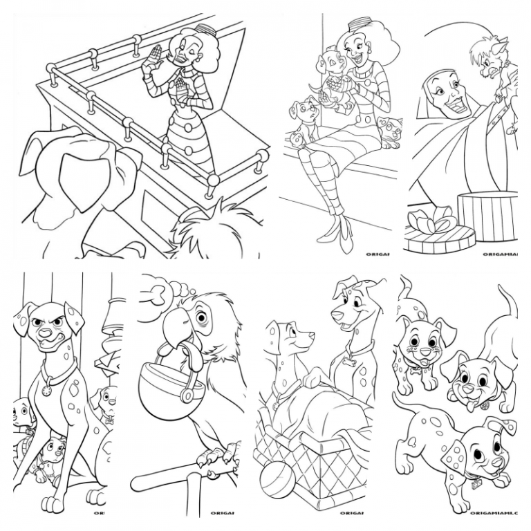 coloringpages 102 Dalmatians coloring pages