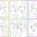 coloringpages Airplanes coloring pages