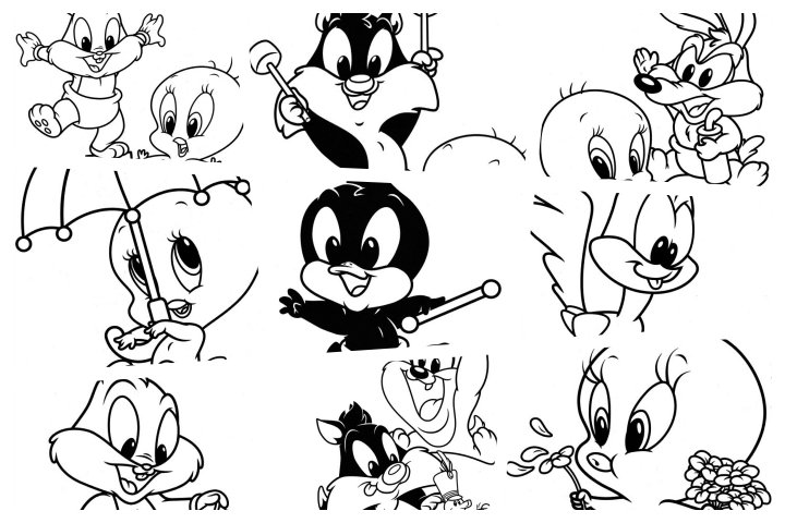 Baby Looney Tunes coloring pages