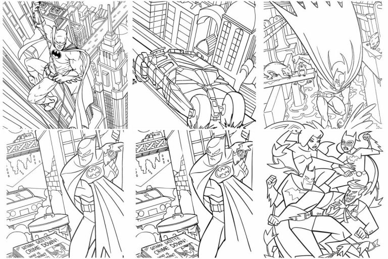 coloringpages Batman coloring pages