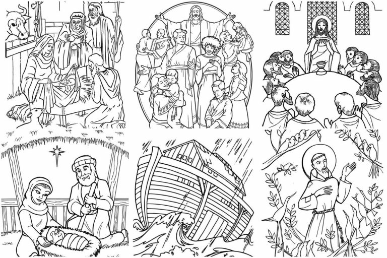 coloringpages Biblic coloring pages