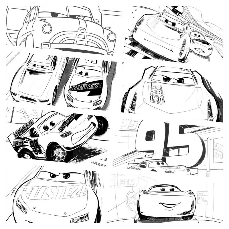 Cars coloring pages