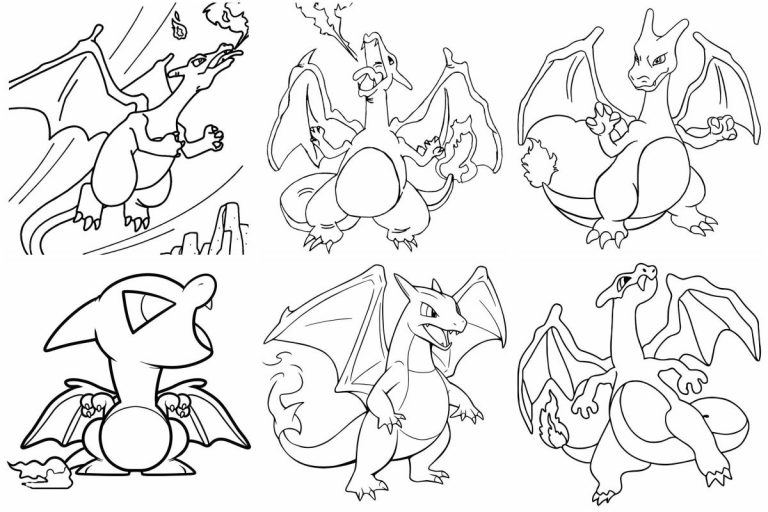 coloringpages Charizard coloring pages