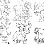 coloringpages Cow coloring pages