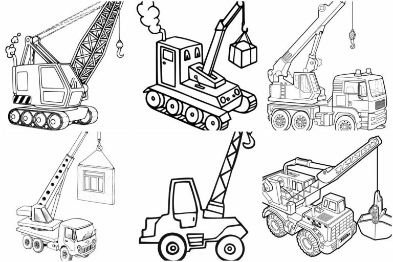 coloringpages Cranes coloring pages