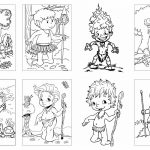 coloringpages Curupira coloring pages