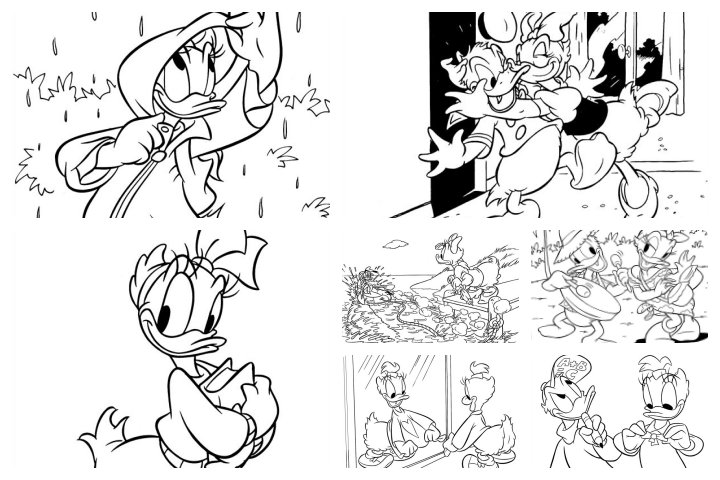 coloringpages Daisy Duck coloring pages