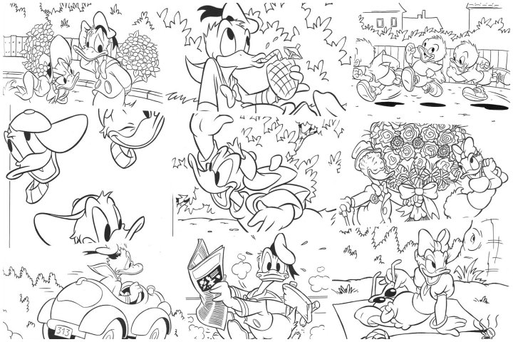 coloringpages Donald duck coloring pages