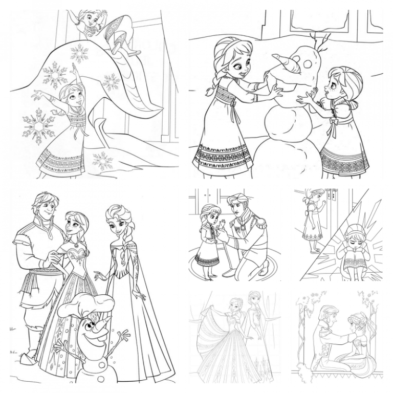 coloringpages Frozen coloring pages