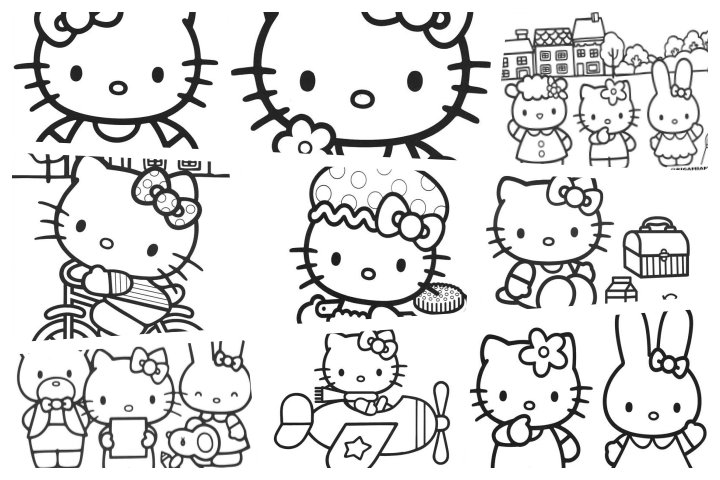 coloringpages Hello Kitty coloring pages