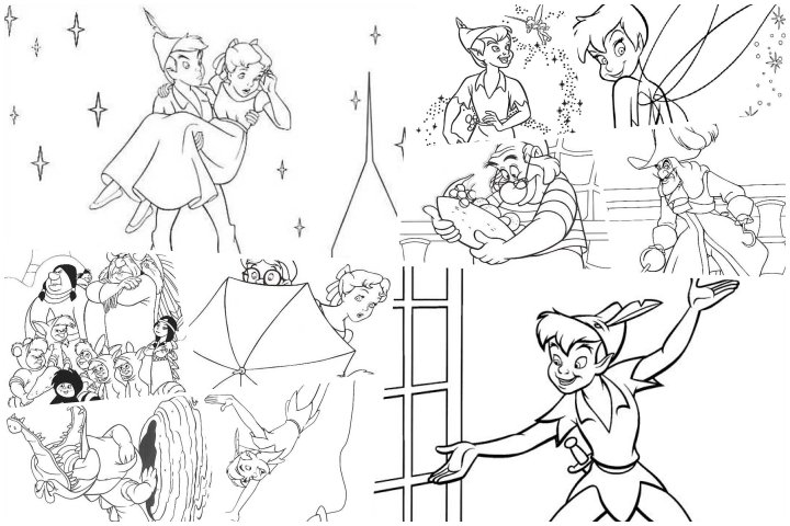 coloringpages Peter Pan coloring pages