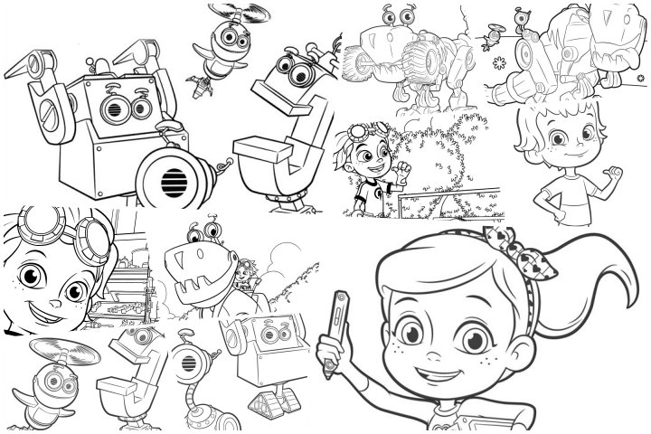 coloringpages Rusty Rivets coloring pages