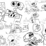 coloringpages Wall e coloring pages