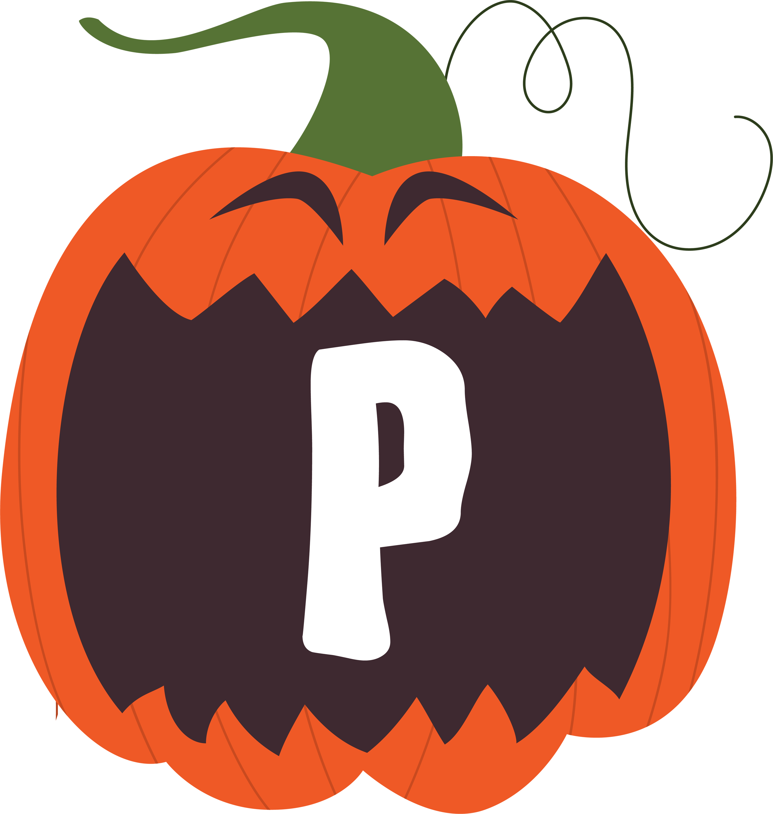 halloween pumpkin alphabet letters (16)