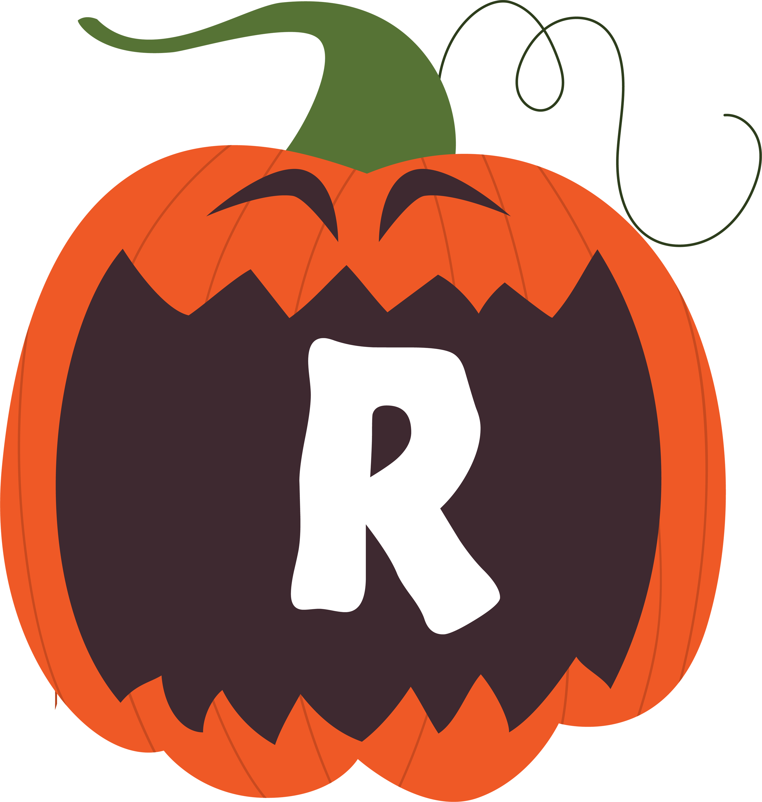 halloween pumpkin alphabet letters (18)