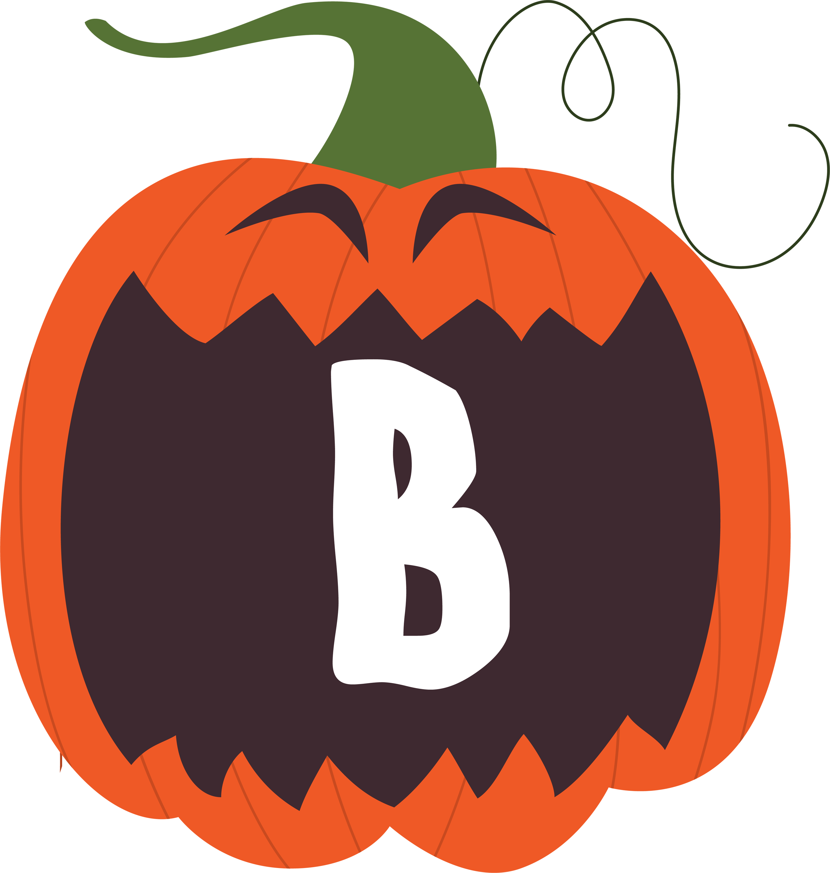 halloween pumpkin alphabet letters (2)