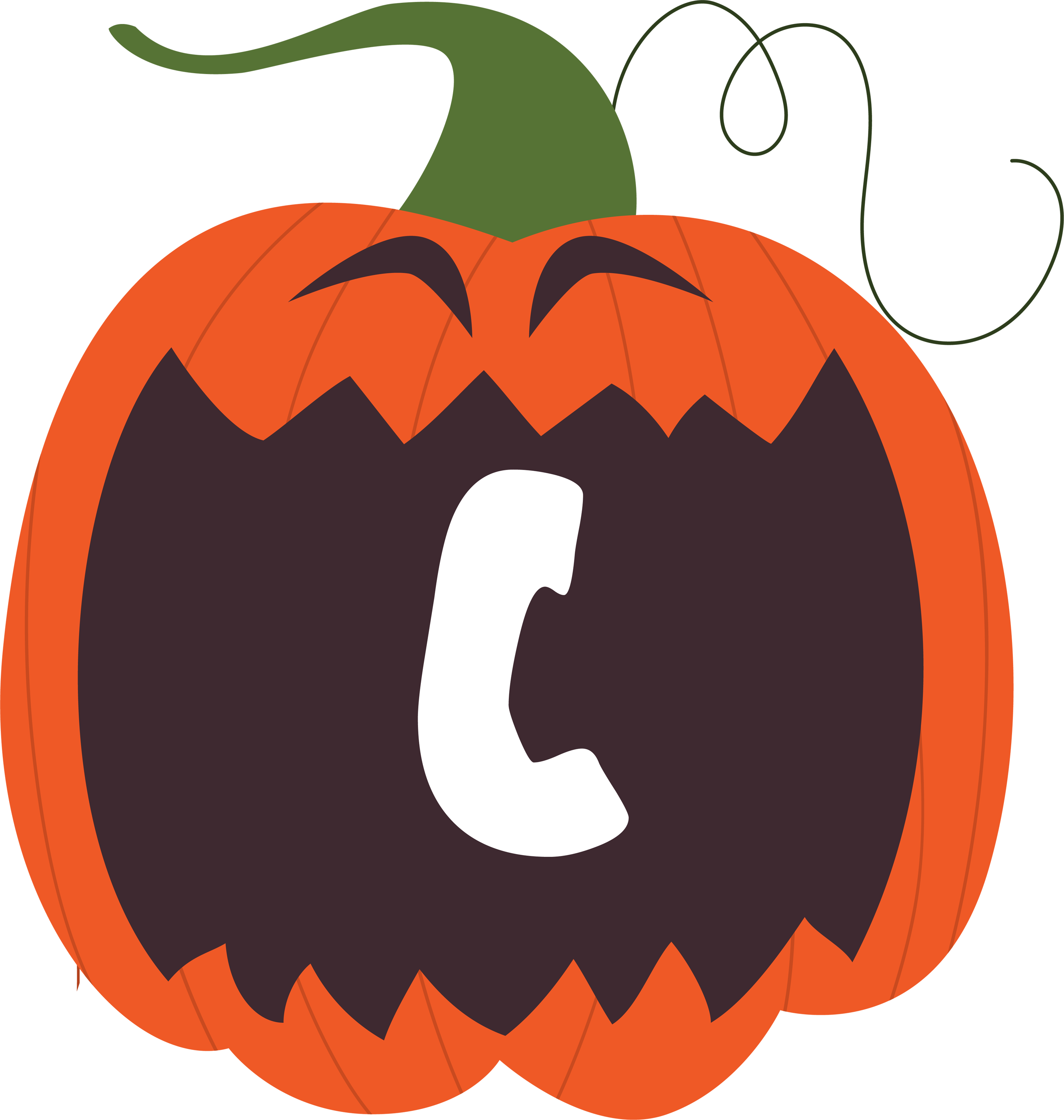 halloween pumpkin alphabet letters (3)