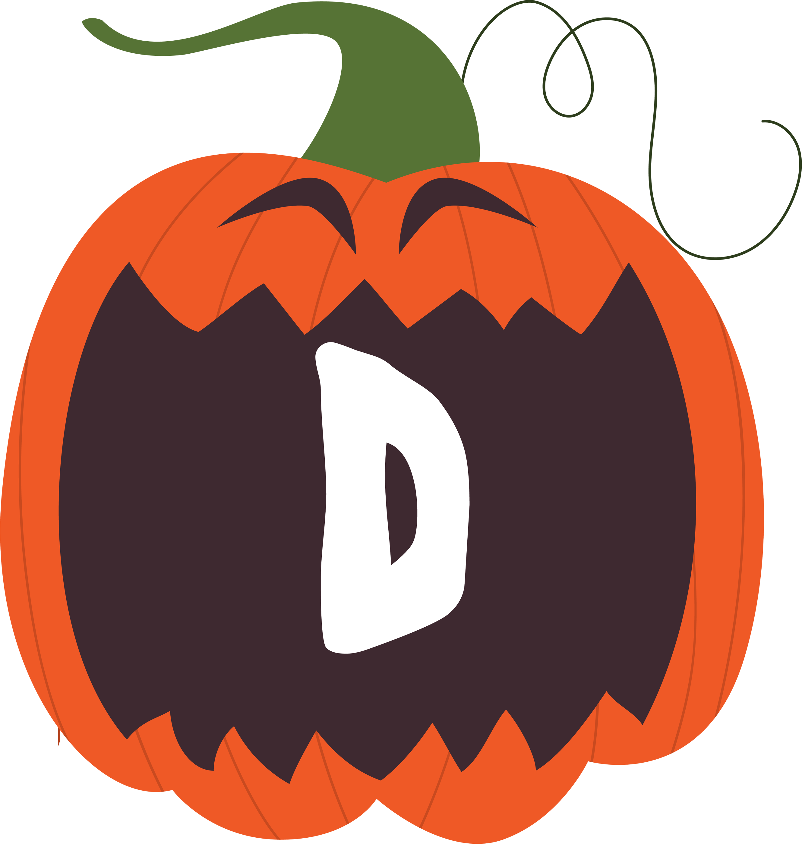 halloween pumpkin alphabet letters (4)