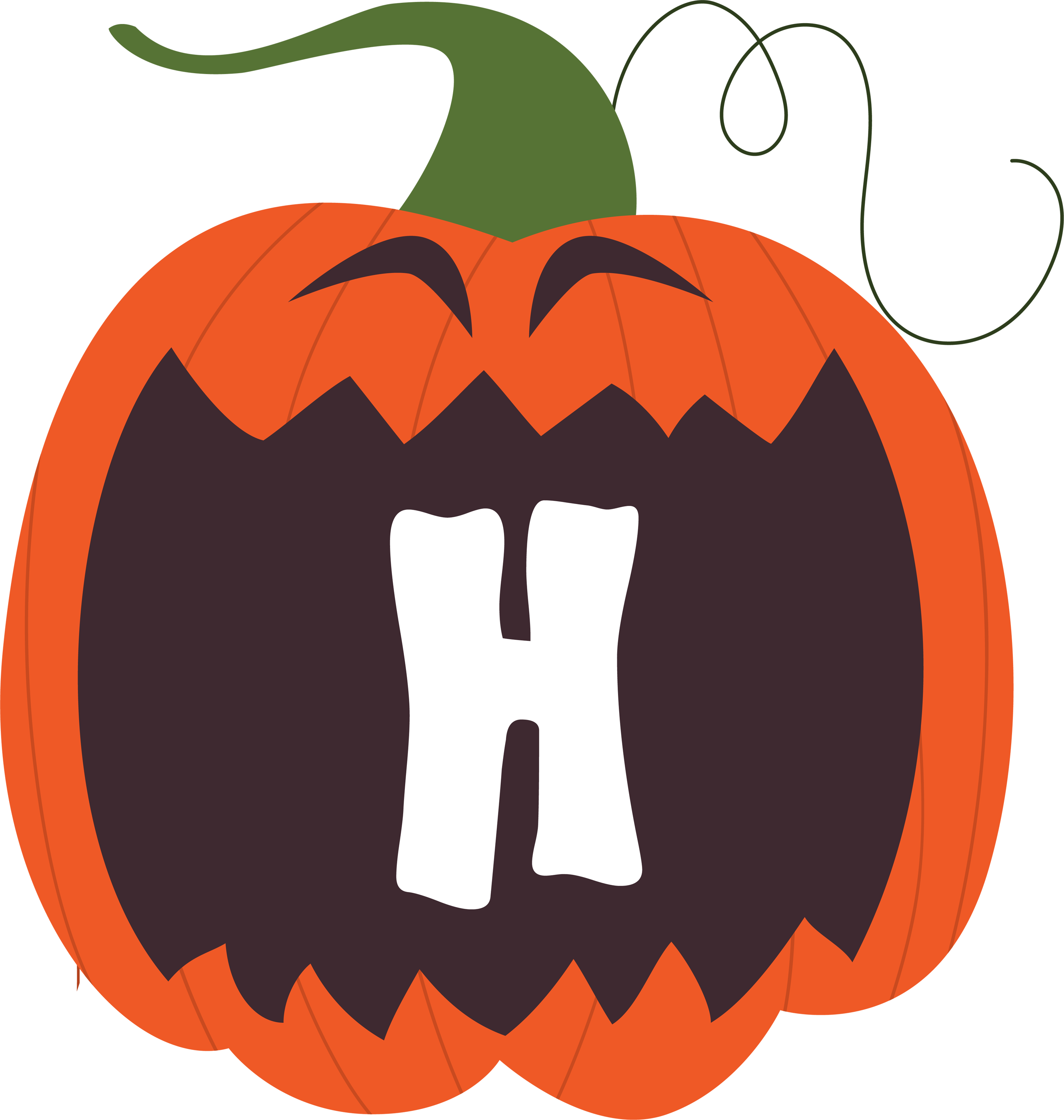 halloween pumpkin alphabet letters (8)