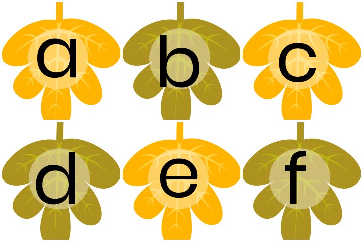 Free Printable Autumn Leaves Alphabet