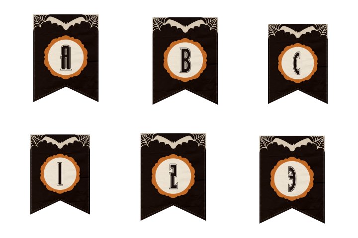 personalizedalphabet Free Printable Dark Halloween Alphabet