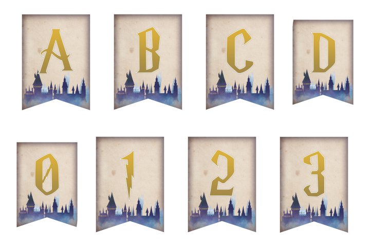 personalizedalphabet Free Printable Harry Potter Alphabet