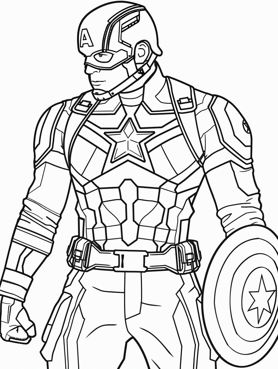 Avengers coloring page (12)